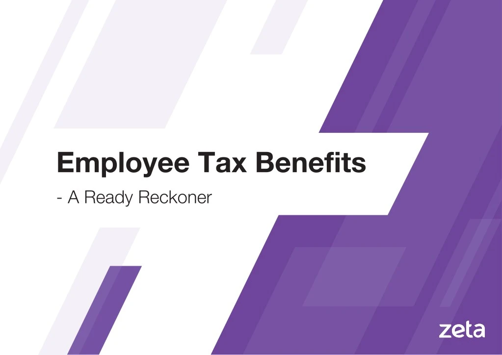 employee tax benefits a ready reckoner