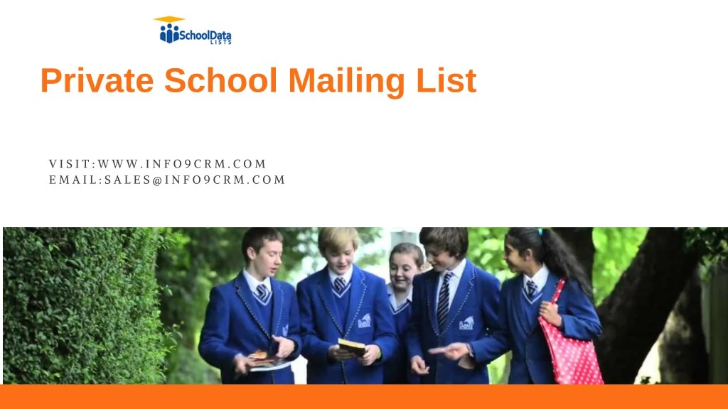 private school mailing list
