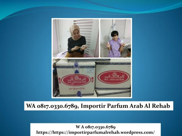 WA 0817.0330.6789 Distributor Parfum pria harga Al Rehab kirim ke Tangerang