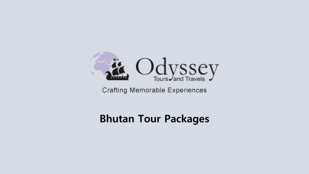 bhutan tour packages