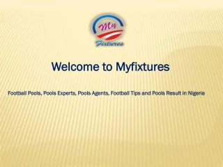 Pools Experts - slide 1