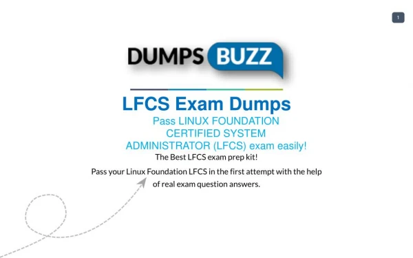 Buy LFCS VCE Question PDF Test Dumps For Immediate Success