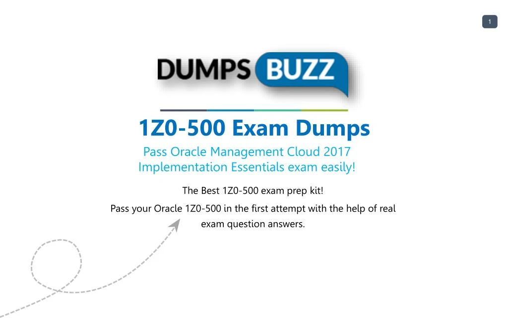 1z0 500 exam dumps