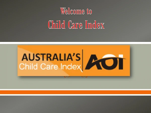 Child Care Index Online Australia | Online Index