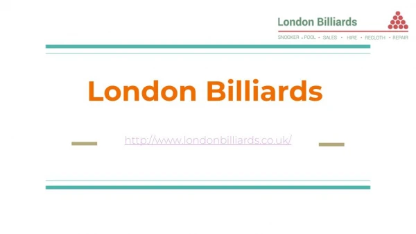 London Billiards