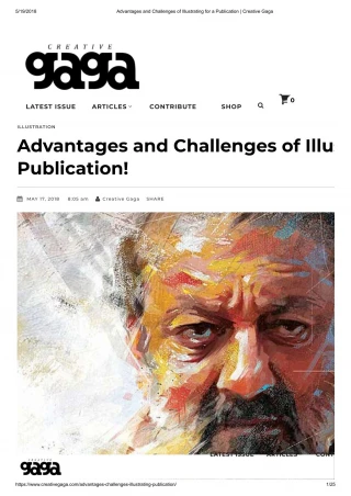 Advantages and Challenges of Illustrating for a Publication! - slide 1