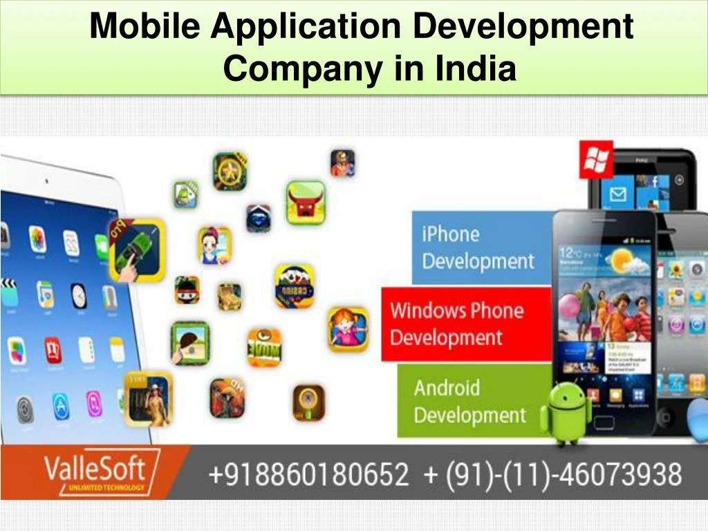 mobile application development company in india
