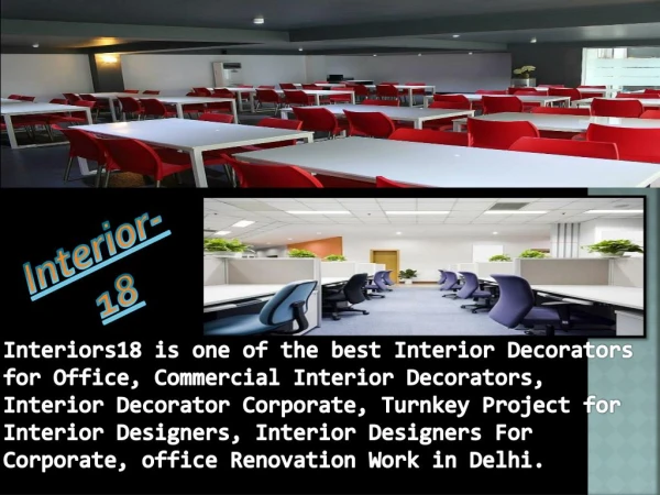 Turnkey Project for Interior Designers Delhi