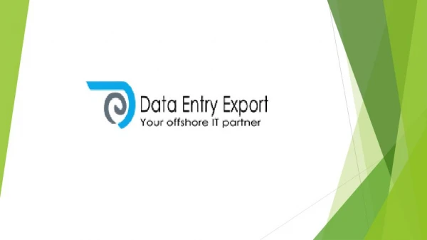 Data Entry Export
