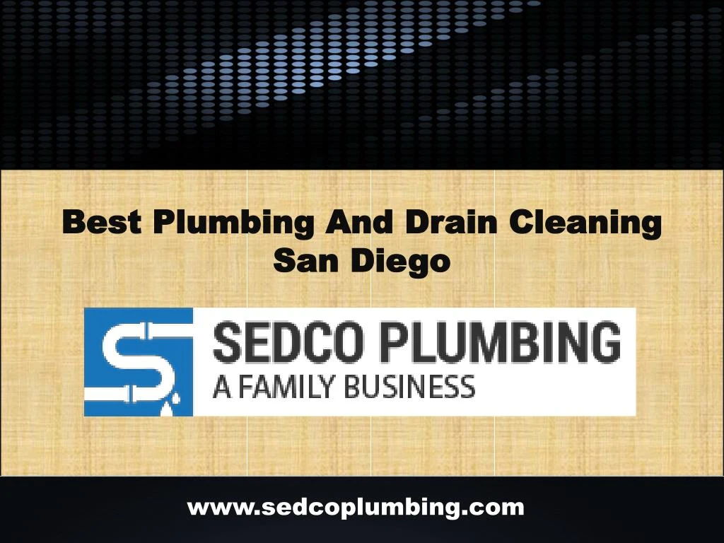 best plumbing and drain cleaning san diego