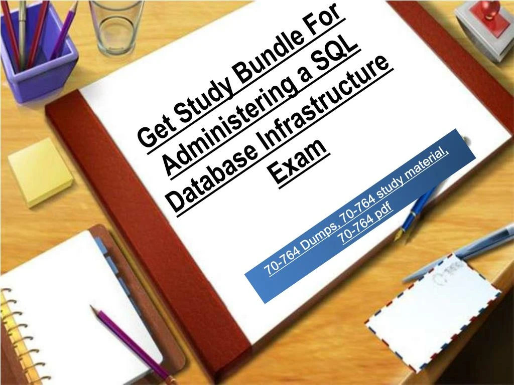 get study bundle for administering a sql database