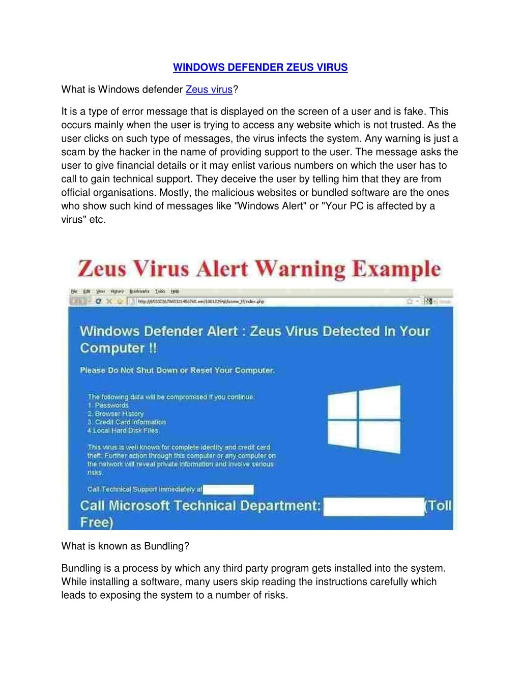 windows defender zeus virus