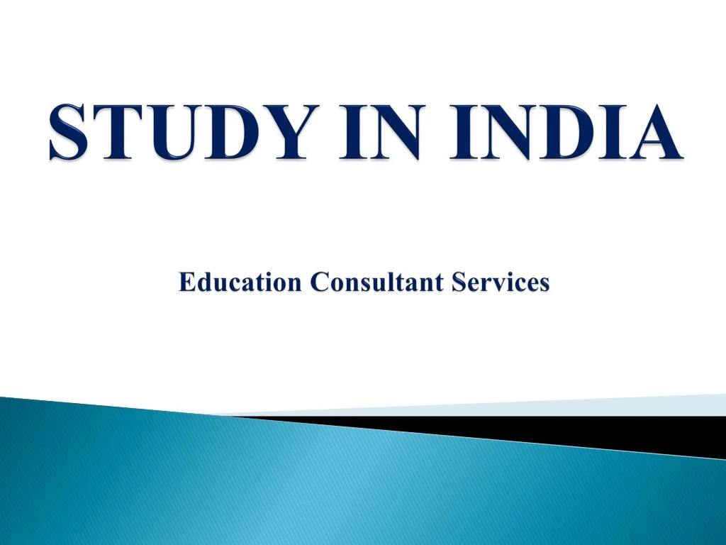 study in india education consultant services