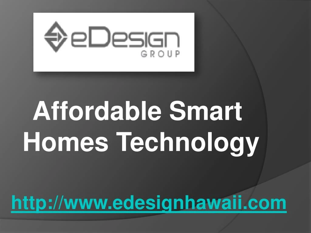 affordable smart homes technology