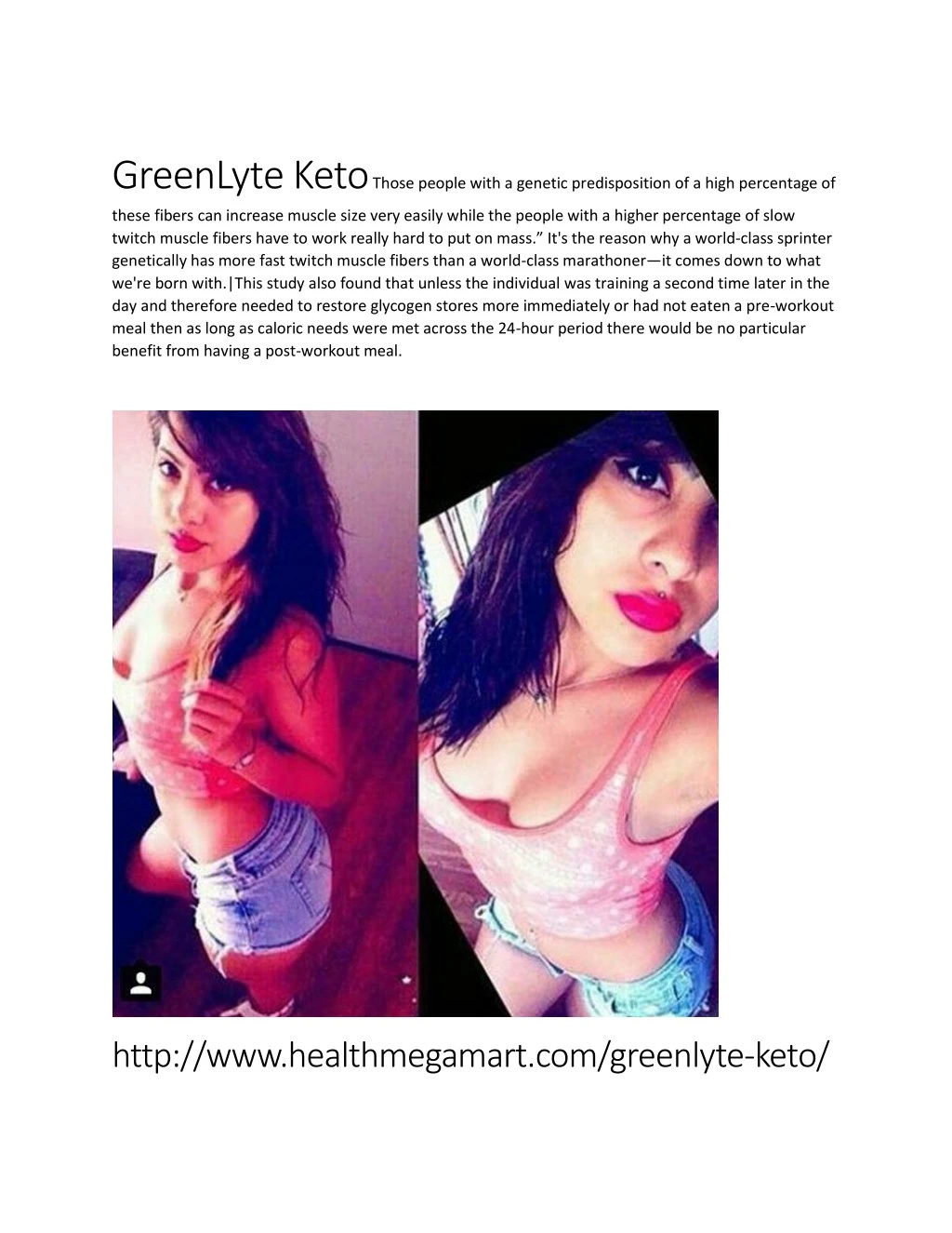 greenlyte keto those people with a genetic