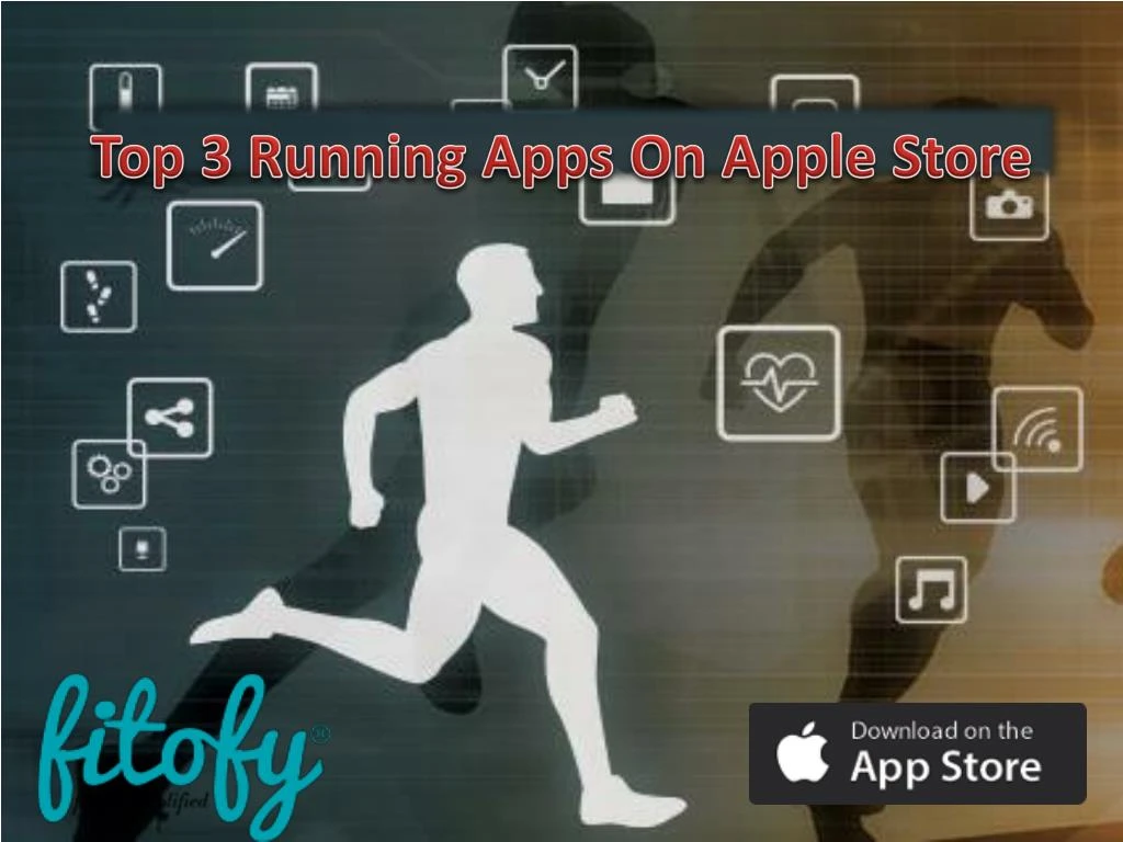 top 3 running apps on apple store