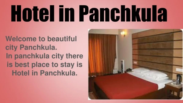 Hotel in Panchkula