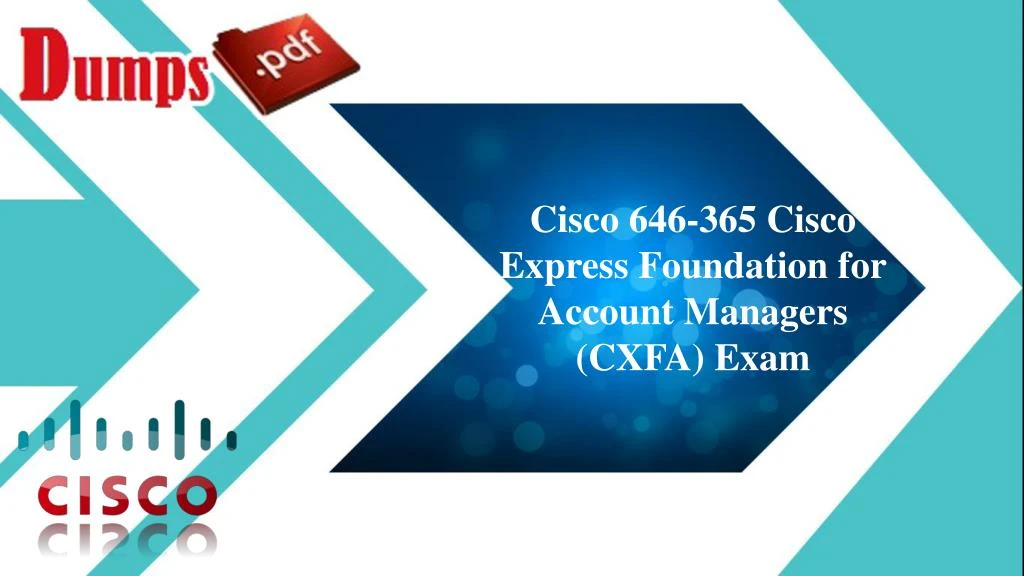 cisco 646 365 cisco express foundation