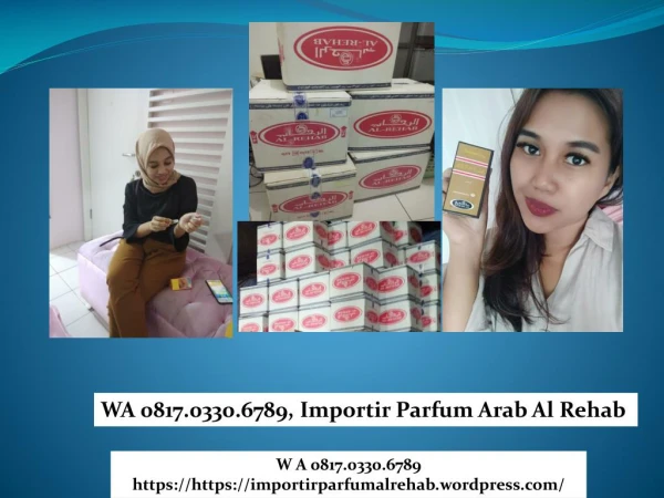 WA 0817.0330.6789 Supplier Parfum pria harum Al Rehab kirim ke Makassar