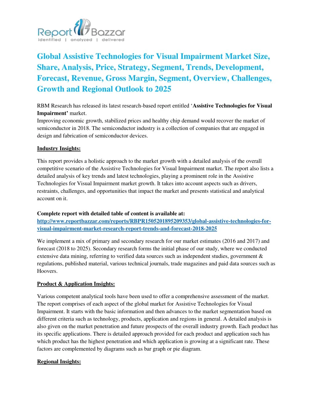 global assistive technologies for visual