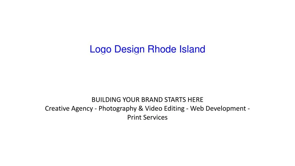 logo design rhode island