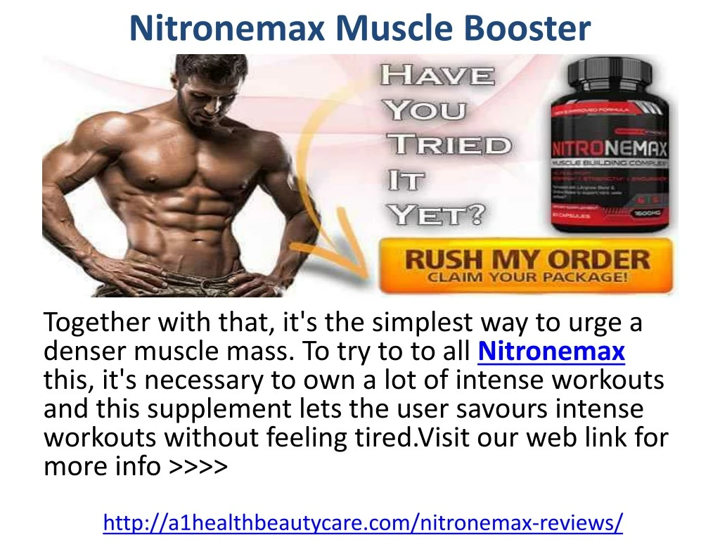 nitronemax muscle booster