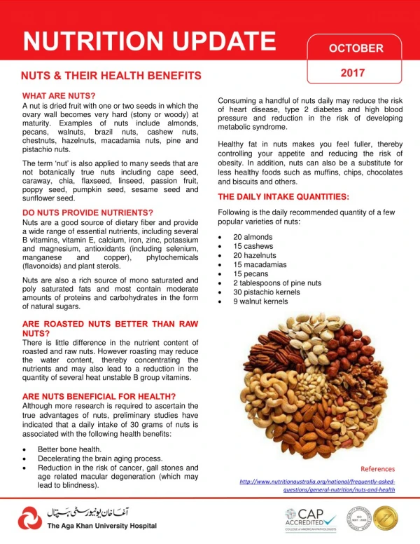 Nutrition 2nd Eflyer Nuts