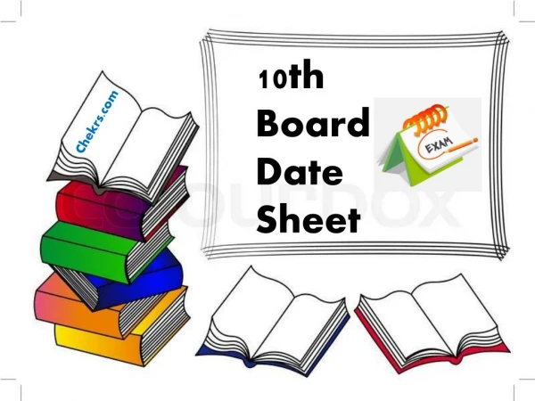 10th Board Time Table - Chekrs