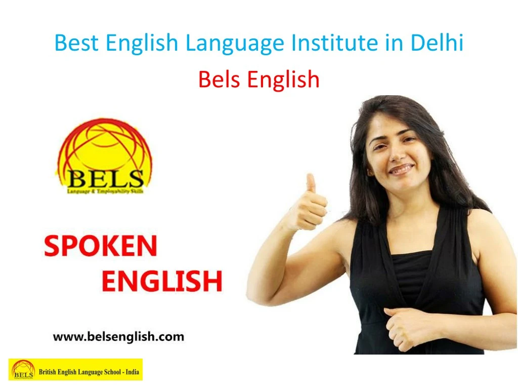 best english language institute in delhi bels