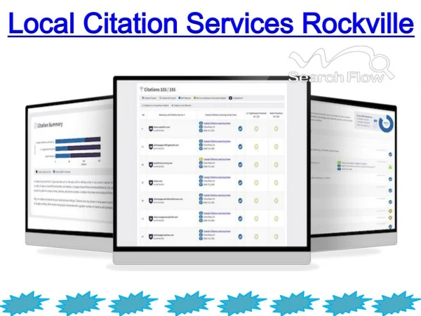 Local Citation Services Rockville