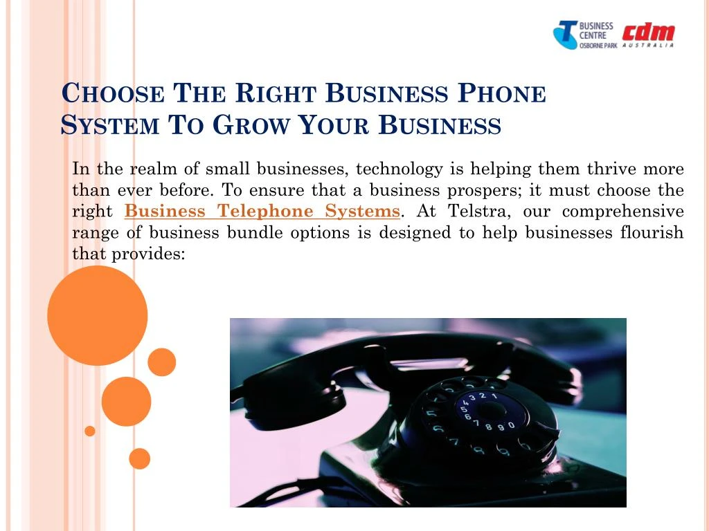 choose the right business phone system to grow your business