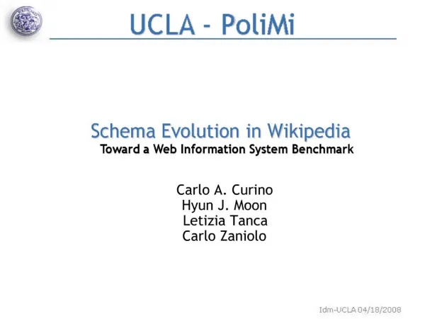 Schema Evolution in Wikipedia