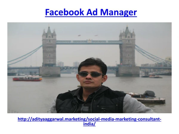 facebook ad manager