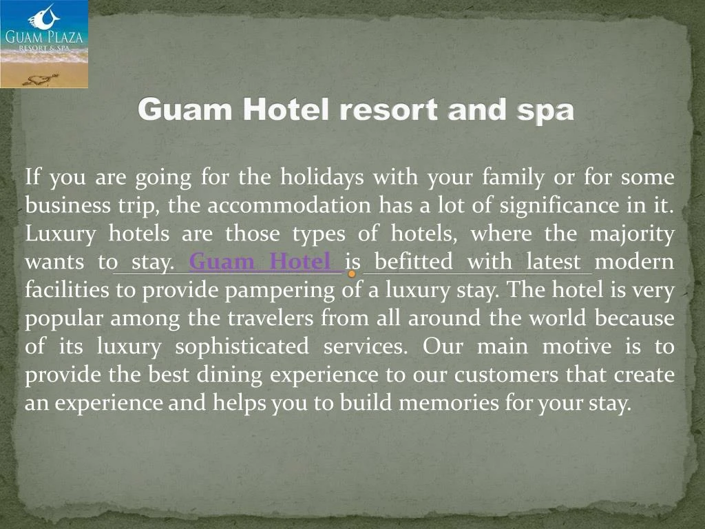 guam hotel resort and spa
