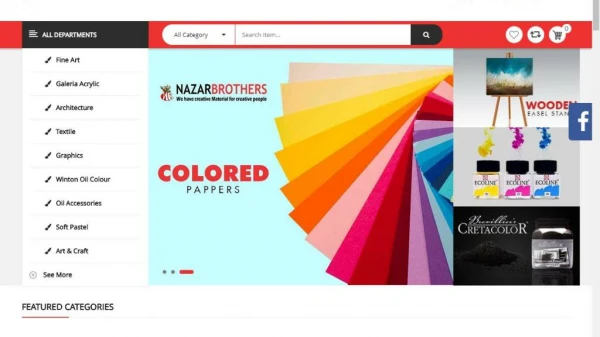 Best Art Craft Supplies | Acrylic Colors & Paints | Nazar Brothers