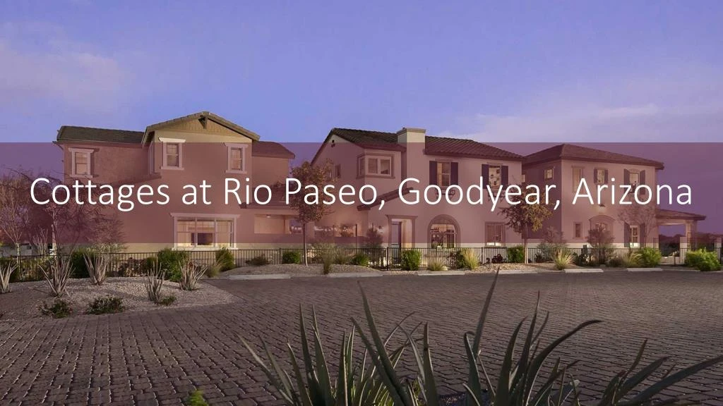 cottages at rio paseo goodyear arizona