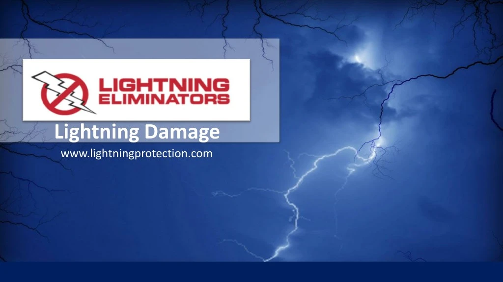 lightning damage www lightningprotection com