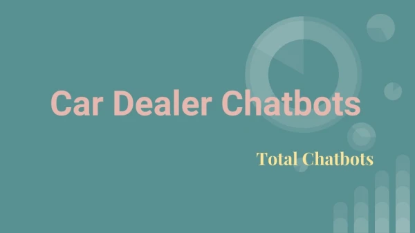 Chatbot Creation | Best Car Dealer Chatbot Builder Service