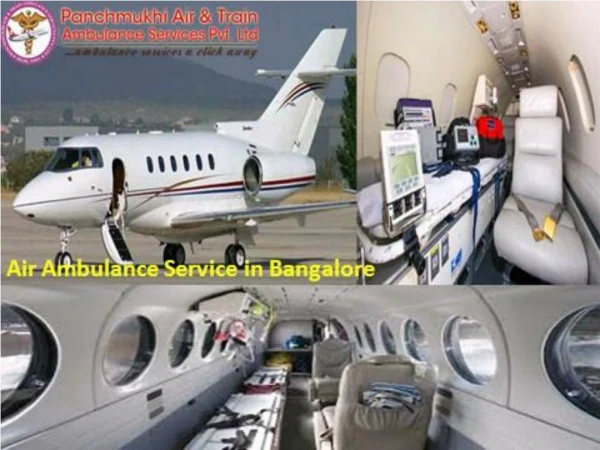 Get Best Air Ambulance Service in Bangalore with Advanced Doctor