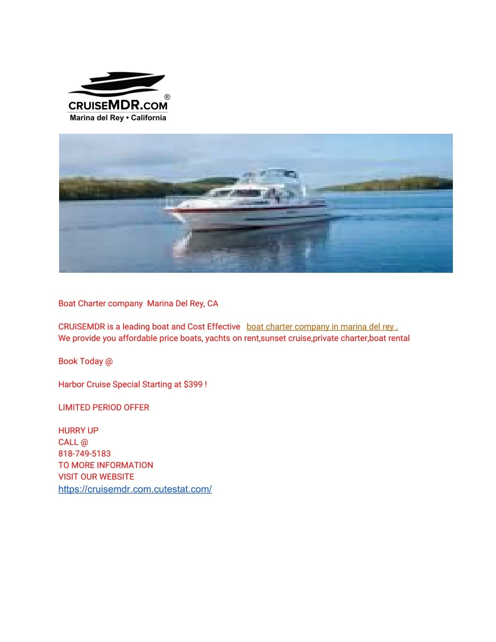 boat charter company marina del rey ca cruisemdr