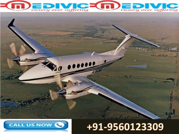 Low Fair Air Ambulance Service in Chennai by Medivic Aviation