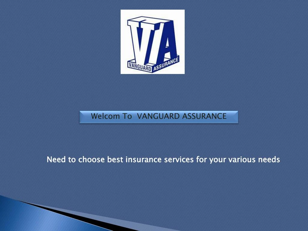 welcom to vanguard assurance