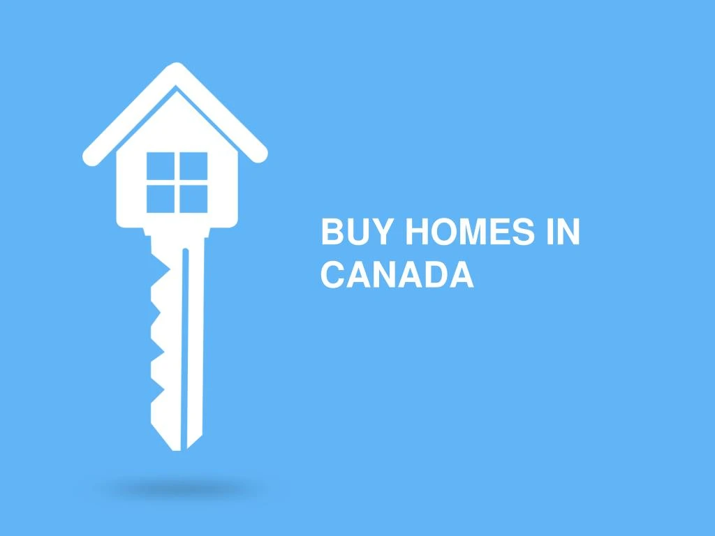 buy homes in canada