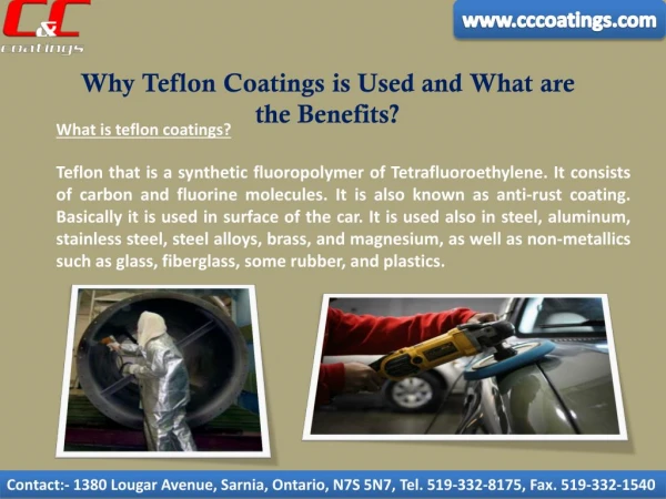 Why Teflon Coatings is Used and What are the Benefits