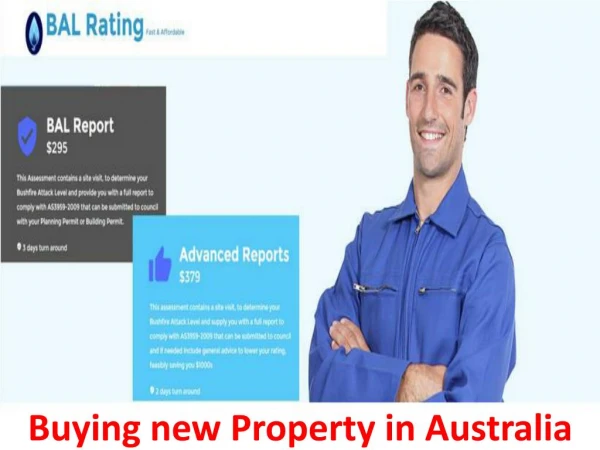 Buying new Property in Australia