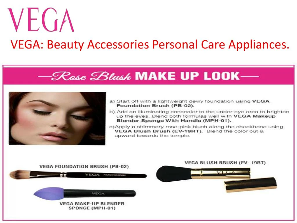 vega beauty accessories personal care appliances