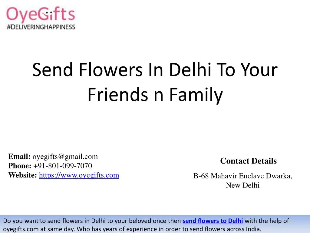 send flowers in delhi to your friends n family