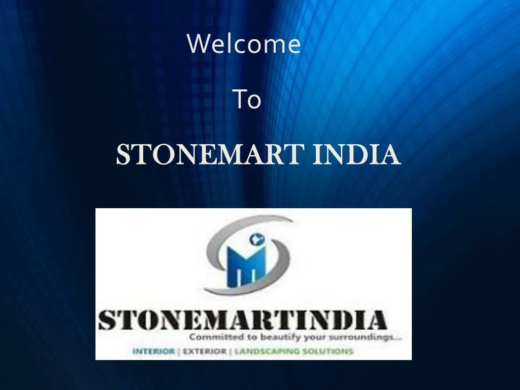 welcome to stonemart india