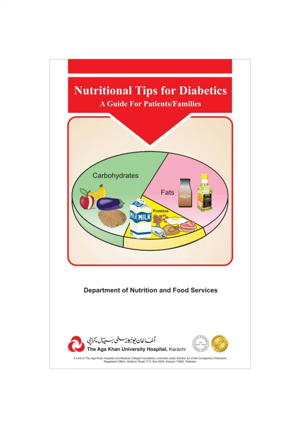 Nutritional Tips for Diabetes