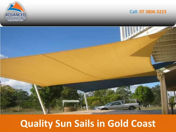 Quality Sun Sails in Gold Coast